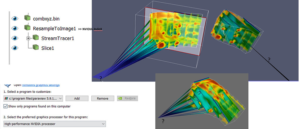 PV5.9.1: Rendering Artefacts, Win10, GTX1650 - ParaView Support - ParaView