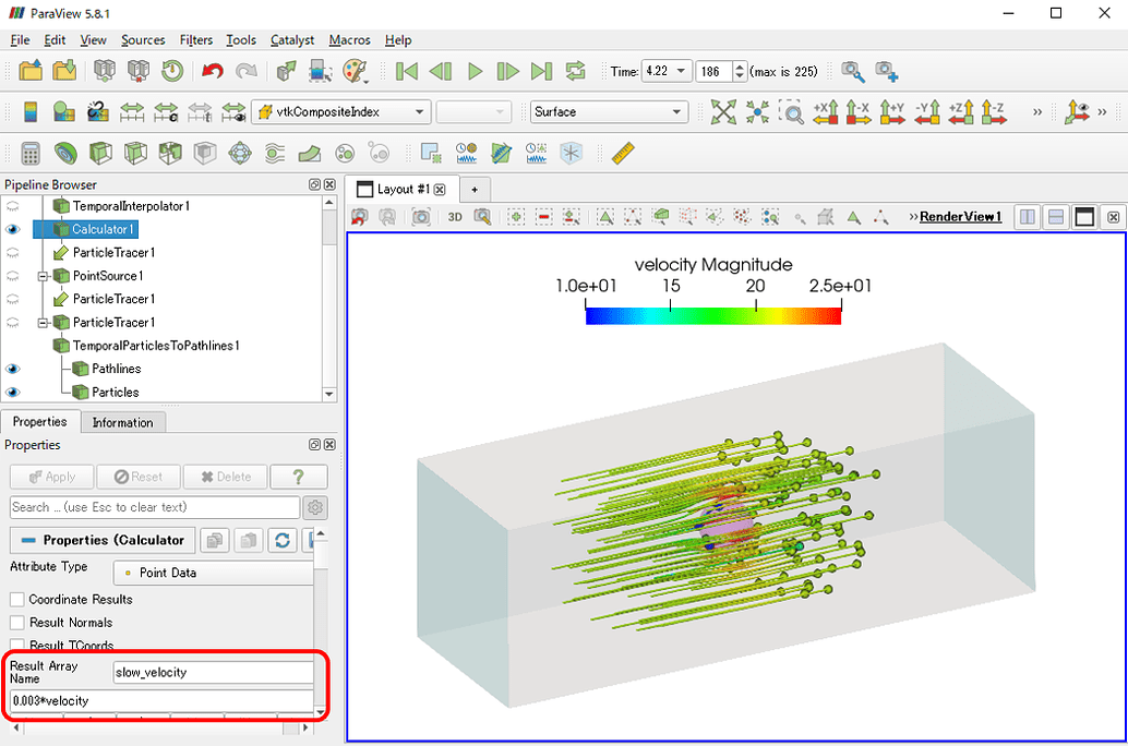 paraview calculator