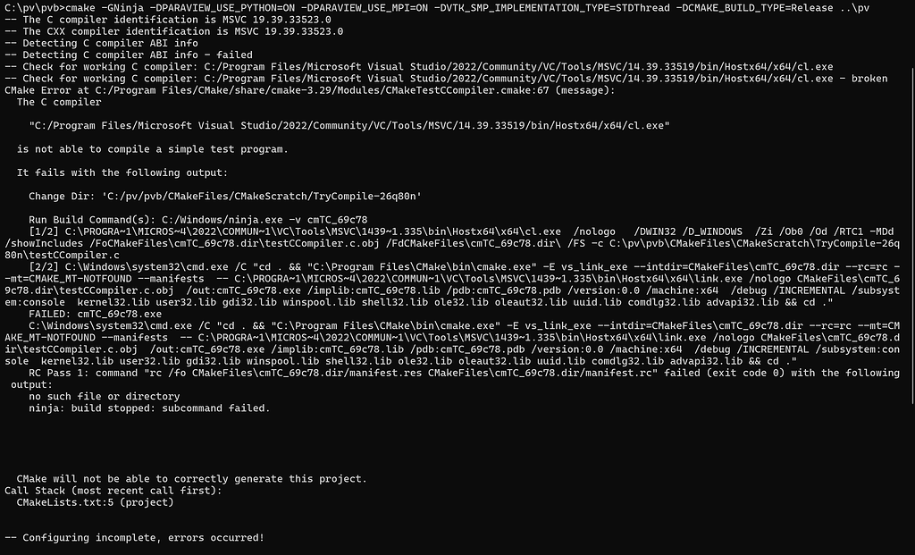 Issues installing Paraview - ParaView Support - ParaView