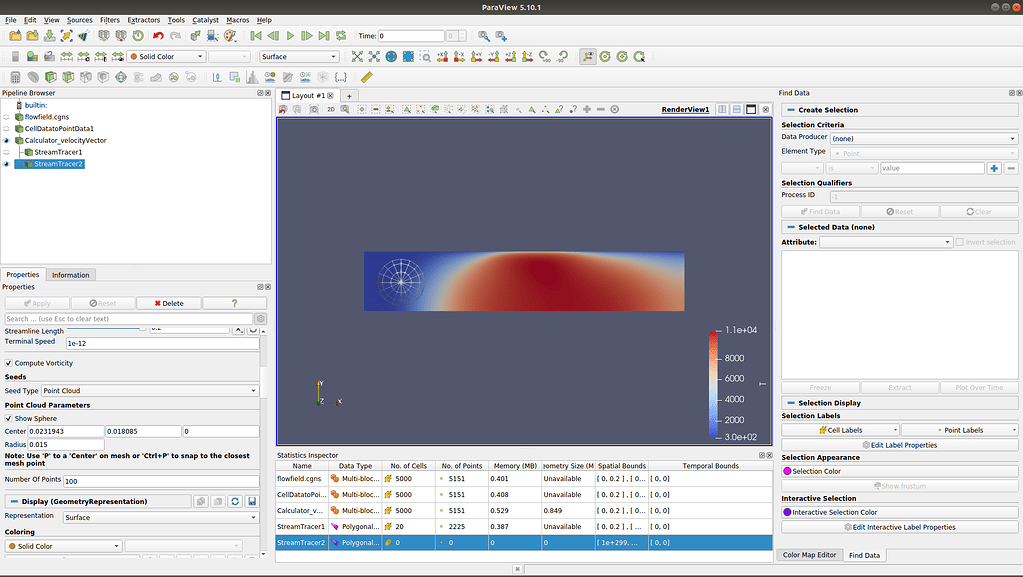 Need Help Extracting Streamline Data in ParaView - ParaView Support ...