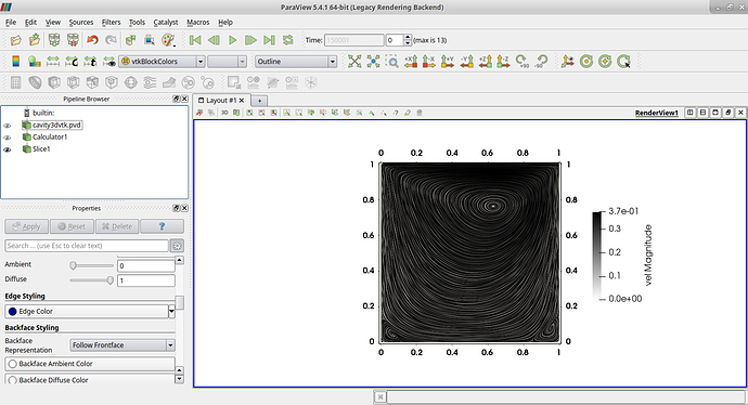 paraview volume rendering