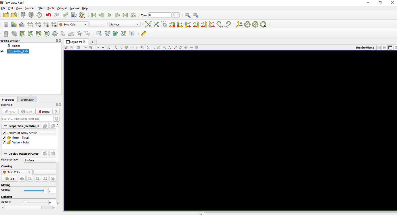 paraview 5.6 black screen paraview 5.6 black screen