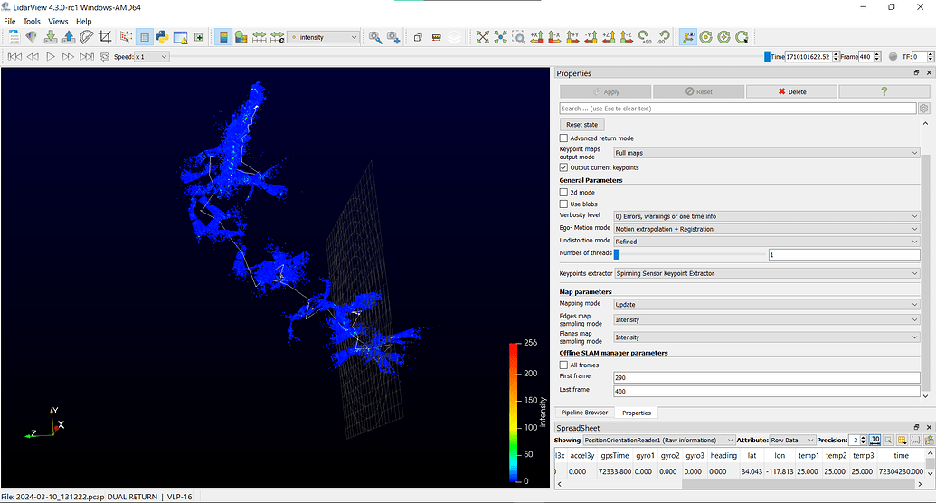 Creating Custom SLAM Trajectory - LidarView, Lidar, and SLAM - ParaView