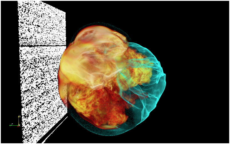 paraview volume rendering