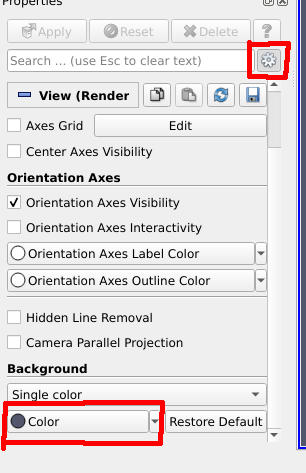 change background color paraview  - ParaView Support - ParaView