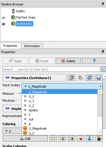 paraview label format integer